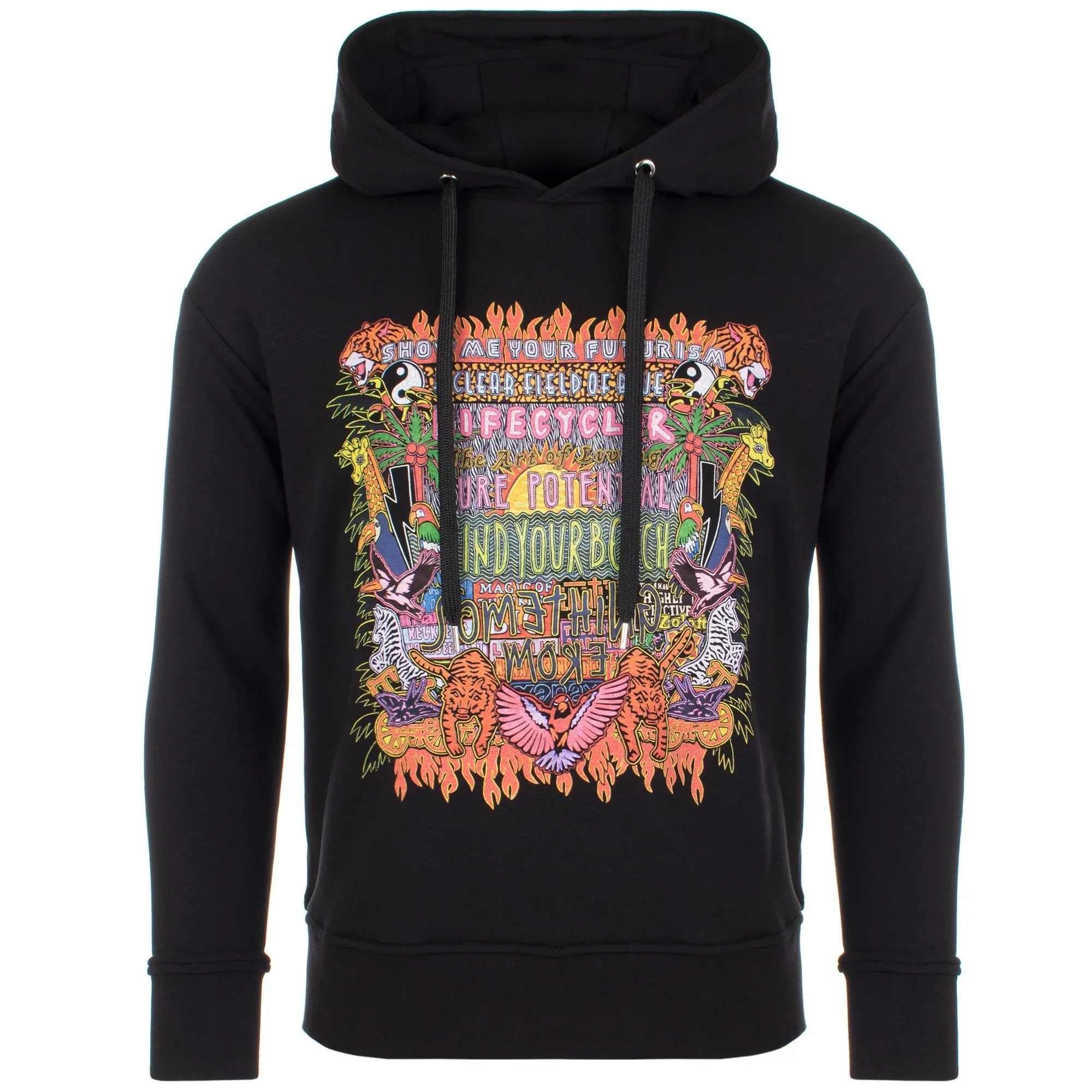 x Jody Paulsen Art Collage Print Hoodie