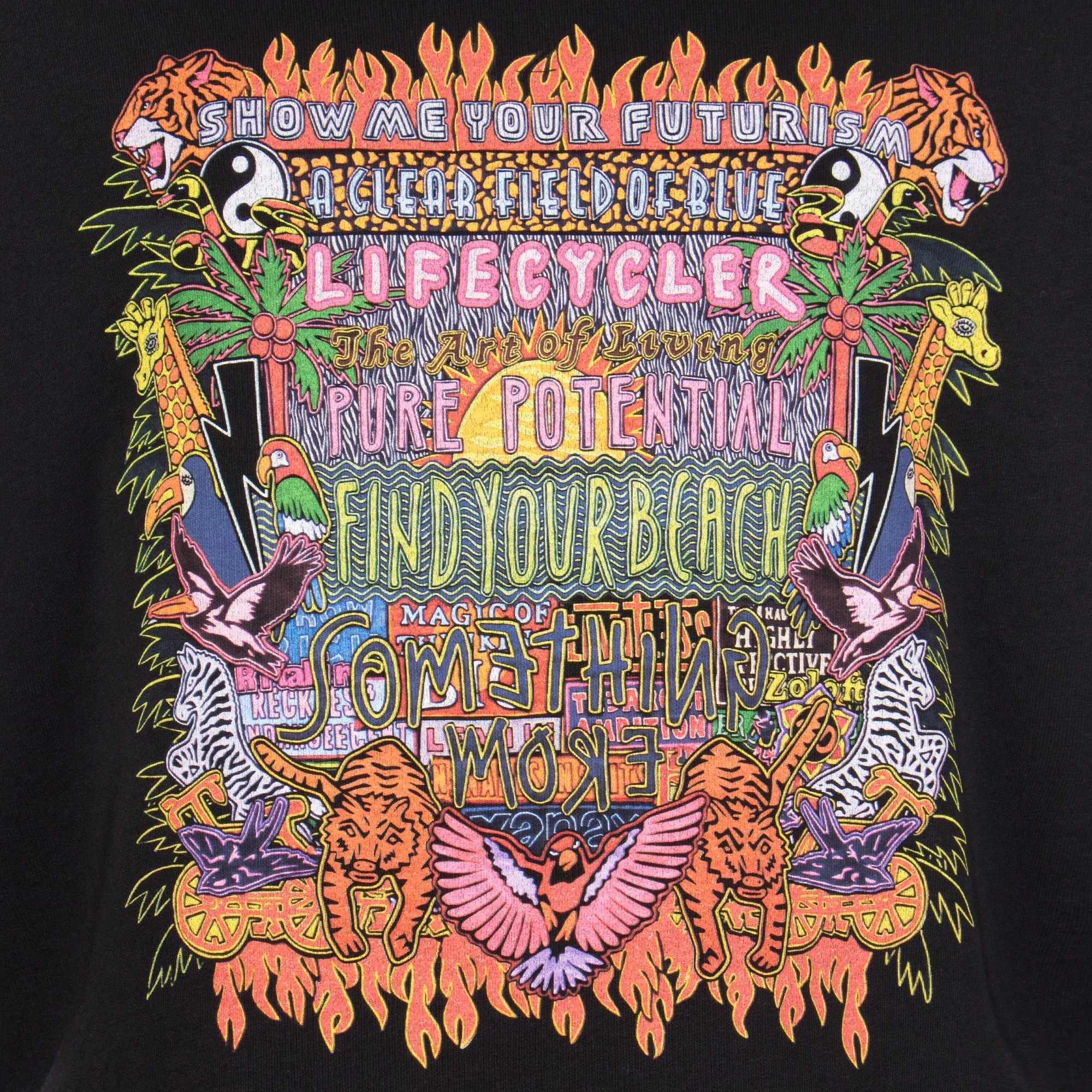 x Jody Paulsen Art Collage Print Hoodie